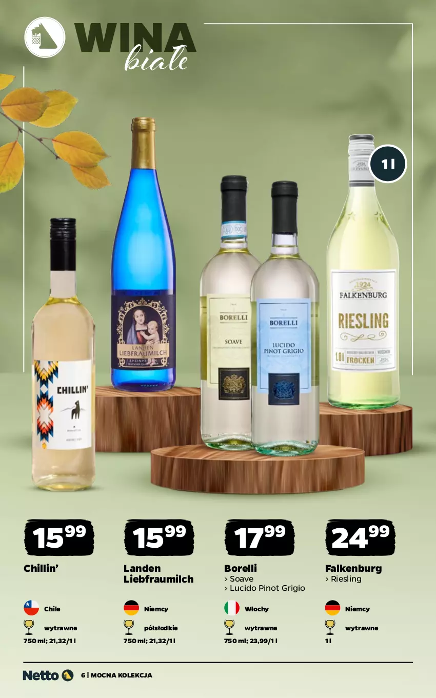 Gazetka promocyjna Netto - Netto_MK_WINE_09/25_2 - ważna 15.09 do 28.09.2025 - strona 6 - produkty: Fa, Pinot Grigio