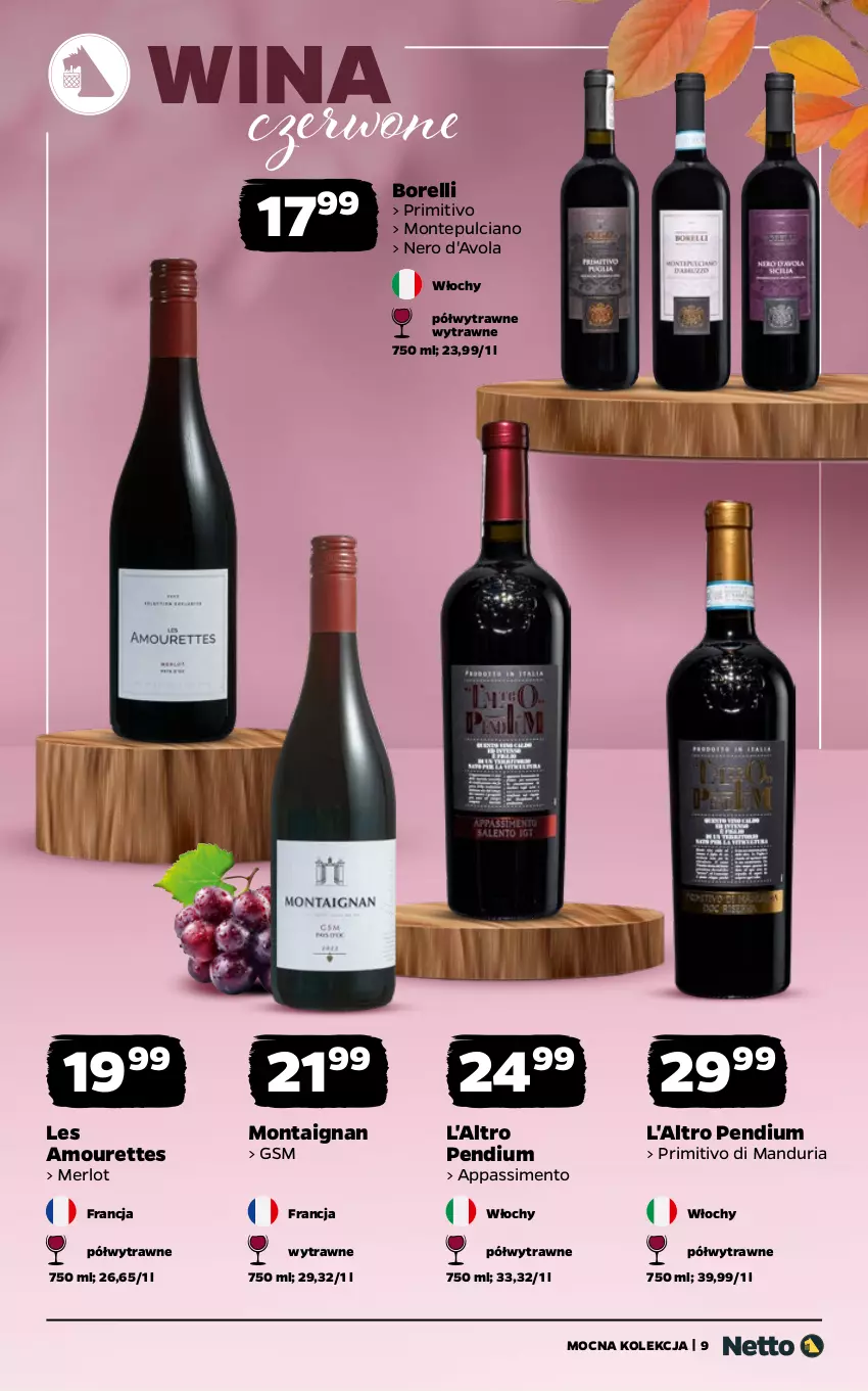 Gazetka promocyjna Netto - Netto_MK_WINE_09/25_2 - ważna 15.09 do 28.09.2025 - strona 9 - produkty: Merlot, Monte
