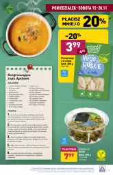 Gazetka promocyjna Aldi - Katalog spożywczy - Gazetka - ważna od 20.11 do 20.11.2021 - strona 17 - produkty: Pierogi, Warzywa, Sok, Sól, Por, Mus, Oliwki, Zupa, Czosnek, Cytryny, Stek, Ziemniaki, Tera, Laur, Pieprz, Pestki dyni, Nuty, Imbir