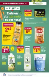 Gazetka promocyjna Aldi - Katalog spożywczy - Gazetka - ważna od 20.11 do 20.11.2021 - strona 22 - produkty: Sok, Por, Gra, Inka, Kawa zbożowa, Ksylitol, Kawa, Tera, Loyd, Smoothie, Herbata, Mango