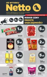 Gazetka promocyjna Netto - Gazetka - ważna od 11.01 do 11.01.2025 - strona 1 - produkty: Piwo, Pierogi, Makaron, Sok, Ser, Mazdamer, Sokół, Harnaś, Olej, Fa