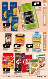 Gazetka promocyjna Netto - Gazetka - ważna od 11.01 do 11.01.2025 - strona 9 - produkty: Lubella, Corn flakes, Bell, Dżem, Konfitura, Spaghetti, Danio, Bella, LG, Fa