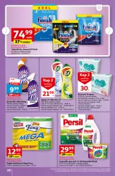 Gazetka promocyjna Auchan - Gazetka Tanie Zakupy Hipermarket Auchan - Gazetka - ważna od 09.08 do 09.08.2023 - strona 20 - produkty: Cif, Papier, Finish, Tablet, Persil, Cillit Bang, Papier toaletowy, Mleczko, Rolki, Chusteczki, Foxy, Zmywarki, Tabletki do zmywarki