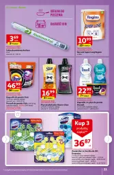Gazetka promocyjna Auchan - Gazetka Tanie Zakupy Hipermarket Auchan - Gazetka - ważna od 09.08 do 09.08.2023 - strona 21 - produkty: Piec, Płyn do prania, Domestos, Gin, Proszek do prania, Vizir, Silan, Płyn do płukania, Ręcznik, Kostka do wc, Perwoll, Kapsułki do prania, Folia aluminiowa
