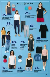 Gazetka promocyjna Auchan - Gazetka Tanie Zakupy Hipermarket Auchan - Gazetka - ważna od 09.08 do 09.08.2023 - strona 23 - produkty: Spódnica, Top, Kawa, T-shirt, Spodnie, Sukienka