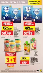 Gazetka promocyjna Lidl - GAZETKA - Gazetka - ważna od 13.01 do 13.01.2024 - strona 41 - produkty: Ser, Mus, BoboVita, O nas, Serek, Dzieci, Kubuś, Budyń, Mleko, BEBILON