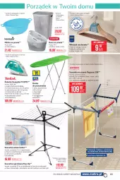 Gazetka promocyjna Makro - [Oferta promocyjna] Artykuły przemysłowe - Gazetka - ważna od 26.07 do 26.07.2021 - strona 13 - produkty: Grzejnik, Ubrania, Top, Sok, Por, Asus, Deska do prasowania, Wieszak, Kosz, Uchwyty, Suszarki, Suszarka, Drzwi, Suszarka na pranie, Miska