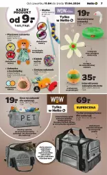 Gazetka promocyjna Netto - Od Czwartku Przemysłowa - Gazetka - ważna od 17.04 do 17.04.2024 - strona 7 - produkty: Ser, Por, Koc, Kosz, Tera, Tran, Zabawka, Torba, Sport