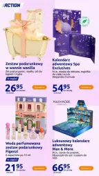 Gazetka promocyjna Action - Gazetka - ważna od 26.11 do 26.11.2024 - strona 23 - produkty: Woda perfumowana, Sól, Perfum, Tusz, Maska do włosów, Sól do kąpieli, Mydło, Woda, Maska, Kalendarz, Kalendarz adwentowy