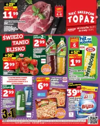 Gazetka promocyjna Topaz - Gazetka - Gazetka - ważna od 10.09 do 10.09.2025 - strona 1 - produkty: Piwa, Gra, Szynka wieprzowa, Mlekovita, Szynka, Vita C, Waga, Mleko