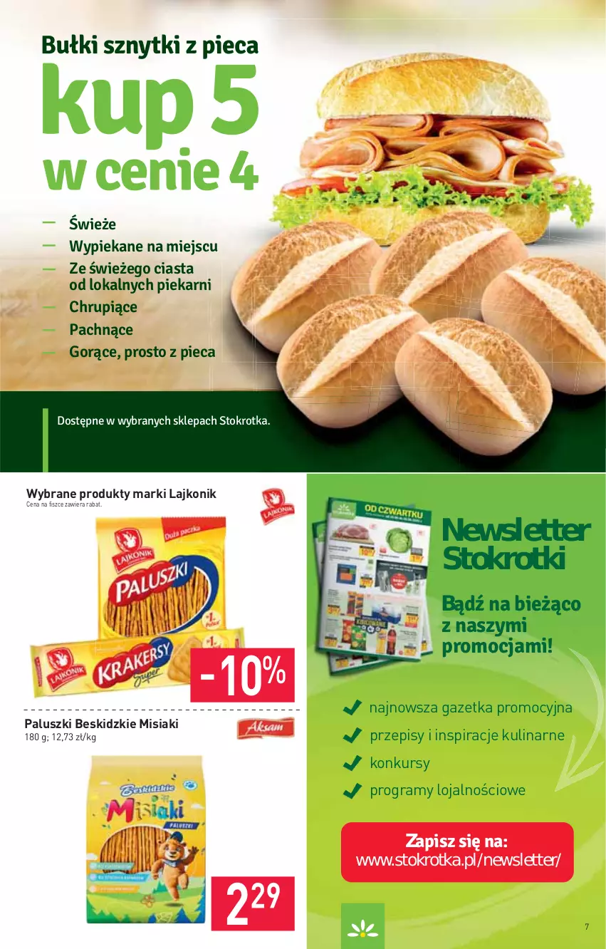 Gazetka promocyjna Stokrotka - Supermarket - ważna 10.06 do 16.06.2021 - strona 7 - produkty: Beskidzki, Gra, Lajkonik