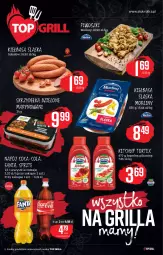 Gazetka promocyjna Stokrotka - Supermarket - Gazetka - ważna od 16.06 do 16.06.2021 - strona 8 - produkty: Piwo, Ketchup, Top, Coca-Cola, Morliny, Fanta, Grill, Sprite, Napój, Kiełbasa, Kiełbasa śląska, Fa
