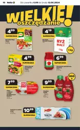 Gazetka promocyjna Netto - Od Czwartku - Gazetka - ważna od 12.06 do 12.06.2024 - strona 10 - produkty: Ketchup, Koncentrat pomidorowy, Dawtona, Sos, Ryż, Gra, Era Ryb, Kuchnia, Kotlin, Tuńczyk, Cenos, Graal, Kasza, Ryż biały