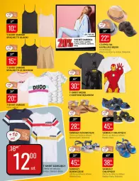 Gazetka promocyjna Bi1 - Sezon na piknik - Gazetka - ważna od 10.05 do 10.05.2022 - strona 18 - produkty: Sandał, Czapka, T-shirt, Spaghetti, Spodnie