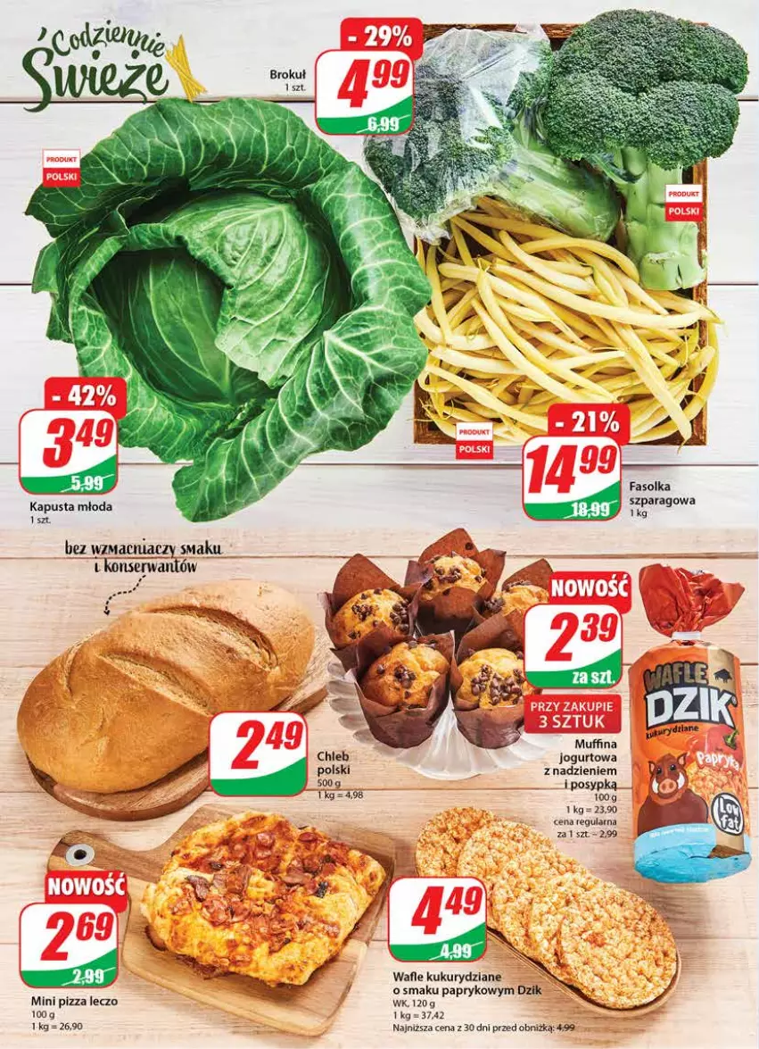 Gazetka promocyjna Dino - G27 - ważna 05.07 do 11.07.2023 - strona 12 - produkty: Fa, Jogurt, Pizza, Ser, Wafle
