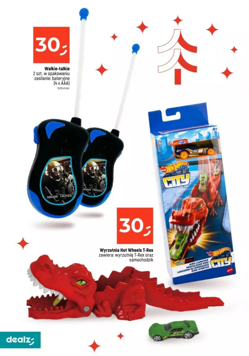 Gazetka promocyjna Dealz - ważna 02.12 do 07.12.2024 - strona 18 - produkty: Chodzik, Hot Wheels, Silan, Wyrzutnia