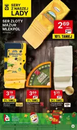 Gazetka promocyjna Delikatesy Centrum - Gazetka DC49 czw-śr - Gazetka - ważna od 26.12 do 26.12.2023 - strona 25 - produkty: Ser, Gra, Twaróg, Złoty Mazur, Twaróg półtłusty, Gouda, Mobil