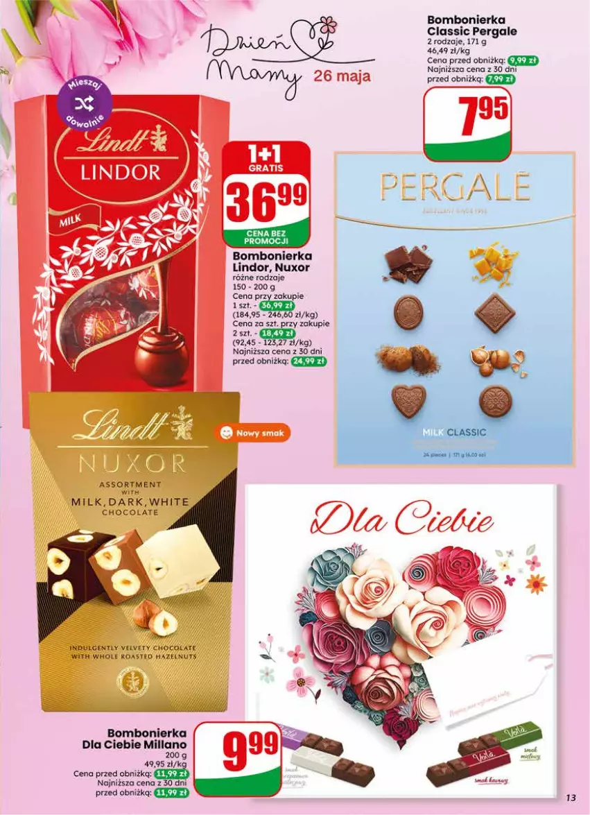 Gazetka promocyjna Dino - Gazetka 21 / 2026 - ważna 20.05 do 26.05.2026 - strona 13 - produkty: Lindor, Velvet