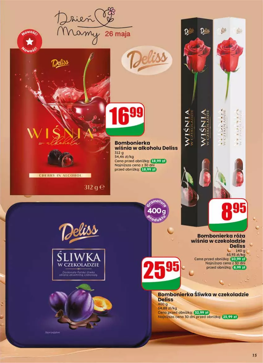 Gazetka promocyjna Dino - Gazetka 21 / 2026 - ważna 20.05 do 26.05.2026 - strona 15 - produkty: Deliss, Róża