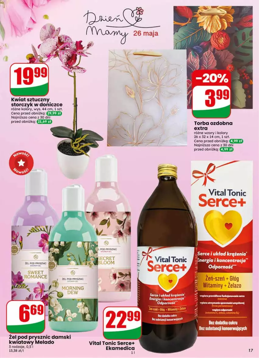 Gazetka promocyjna Dino - Gazetka 21 / 2026 - ważna 20.05 do 26.05.2026 - strona 17 - produkty: Ser, Storczyk, Torba