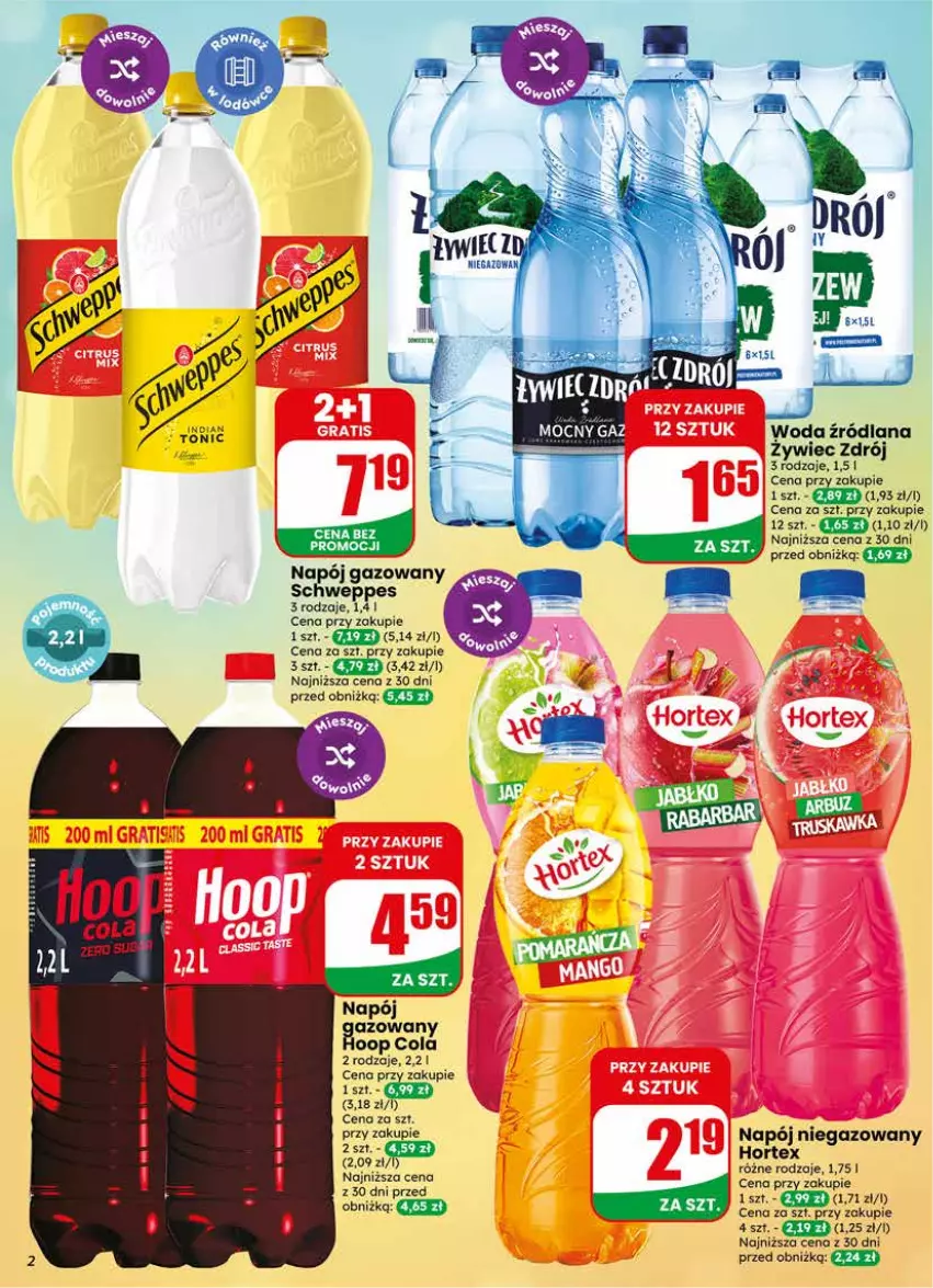 Gazetka promocyjna Dino - Gazetka 21 / 2026 - ważna 20.05 do 26.05.2026 - strona 2 - produkty: Hortex, LANA, Napój, Woda