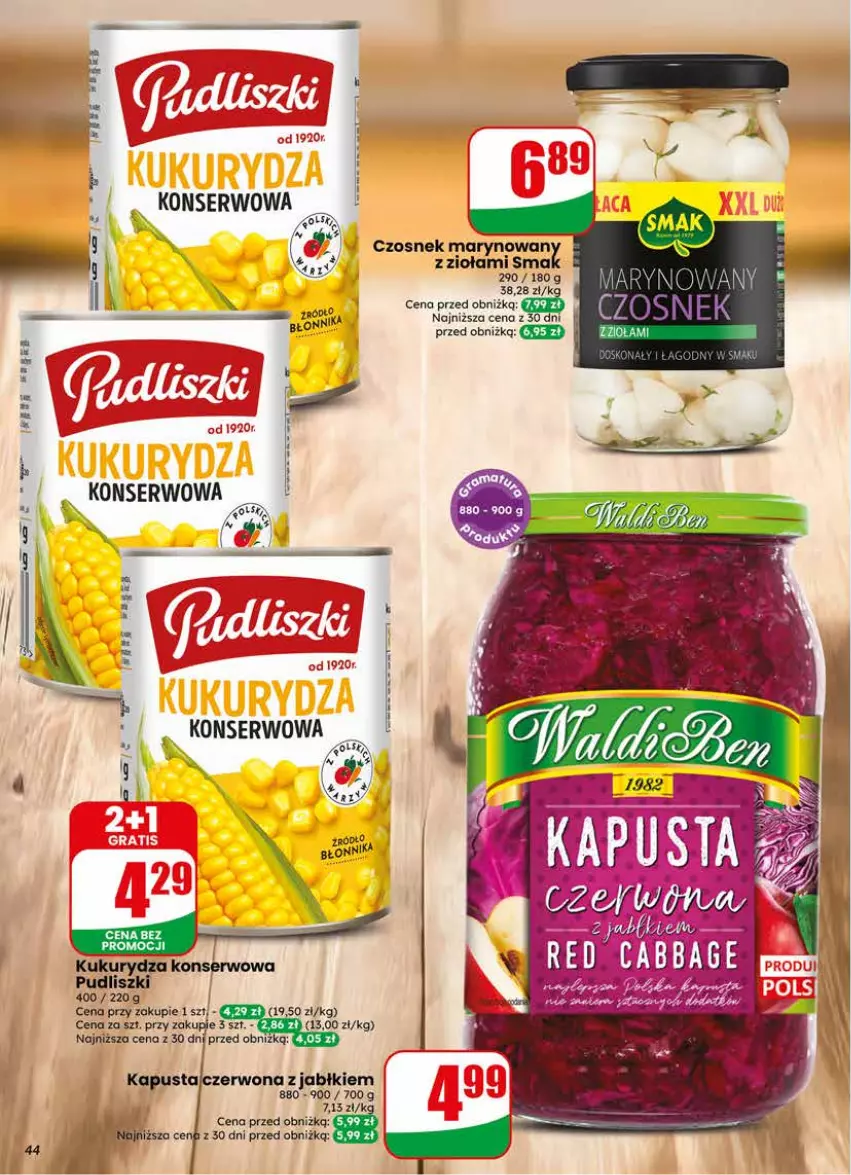 Gazetka promocyjna Dino - Gazetka 21 / 2026 - ważna 20.05 do 26.05.2026 - strona 44 - produkty: Czosnek, Pudliszki, Ser
