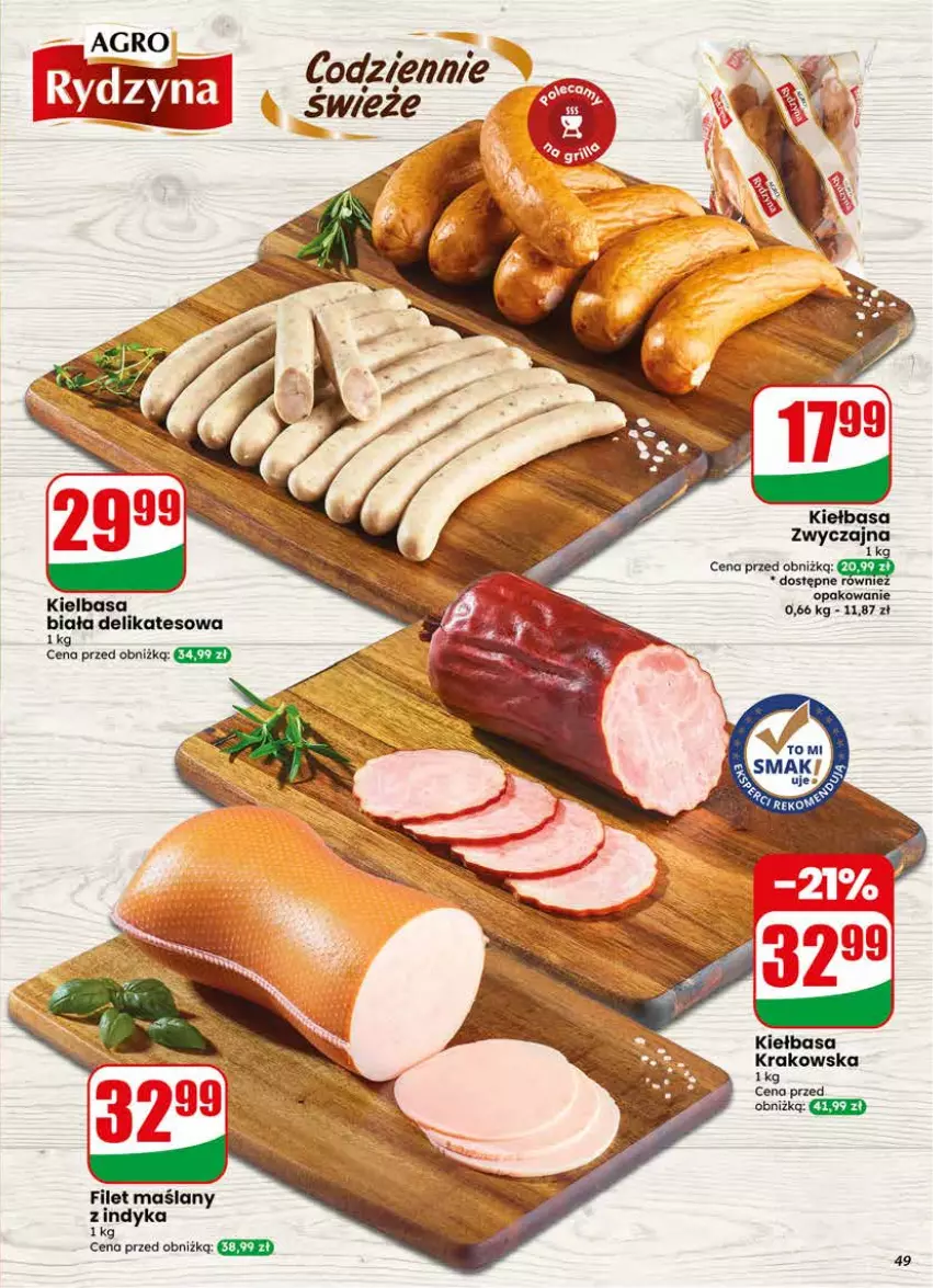 Gazetka promocyjna Dino - Gazetka 21 / 2026 - ważna 20.05 do 26.05.2026 - strona 49 - produkty: Kiełbasa, Kiełbasa krakowska