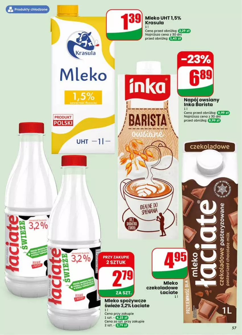 Gazetka promocyjna Dino - Gazetka 21 / 2026 - ważna 20.05 do 26.05.2026 - strona 57 - produkty: Inka, Mleko, Napój