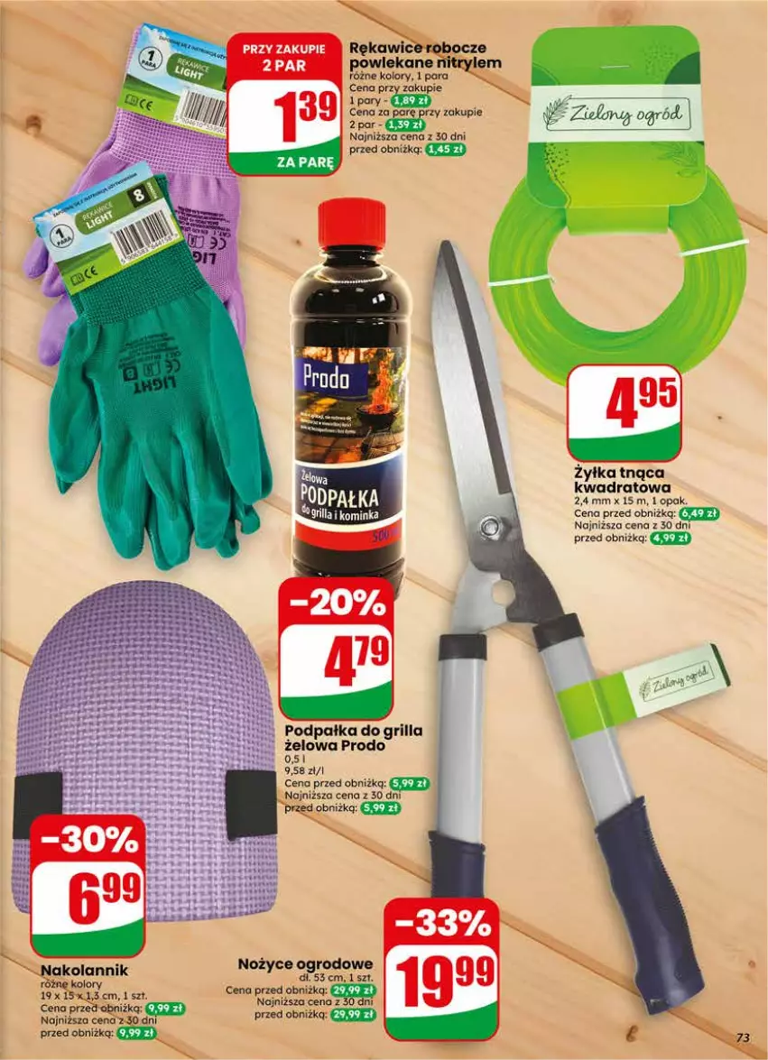 Gazetka promocyjna Dino - Gazetka 21 / 2026 - ważna 20.05 do 26.05.2026 - strona 73 - produkty: Fa, Grill, Lody, Noż, Nożyce