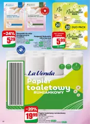 Gazetka promocyjna Dino - Gazetka 21 / 2026 - Gazetka - ważna od 26.05 do 26.05.2026 - strona 82 - produkty: Naturell, Rum, Papier, Maska do stóp, Karp, Skarpetki, Papier toaletowy, Rolki, Podpaski, Wasa, Maska, Naturella