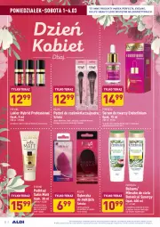 Gazetka promocyjna Aldi - ALE! CENA - Gazetka - ważna od 06.03 do 06.03.2021 - strona 20 - produkty: Makijaż, Top, Ser, Rum, Por, Serum do twarzy, Eveline, Mleczko do ciała, Sati, Rozświetlacz, Perfecta, Tera, Serum, Mleczko, Mule, Killys, Olej, Podkład, Lakier