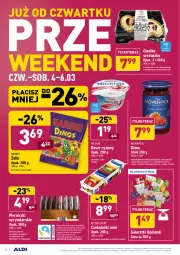 Gazetka promocyjna Aldi - ALE! CENA - Gazetka - ważna od 06.03 do 06.03.2021 - strona 24 - produkty: Piernik, Ser, Ryż, Por, Gra, Cars, Tera, Dżem, Sport, Galaretki, Deser, Ritter Sport, Gala, Kakao, Lanki, Haribo, Mango, Fa