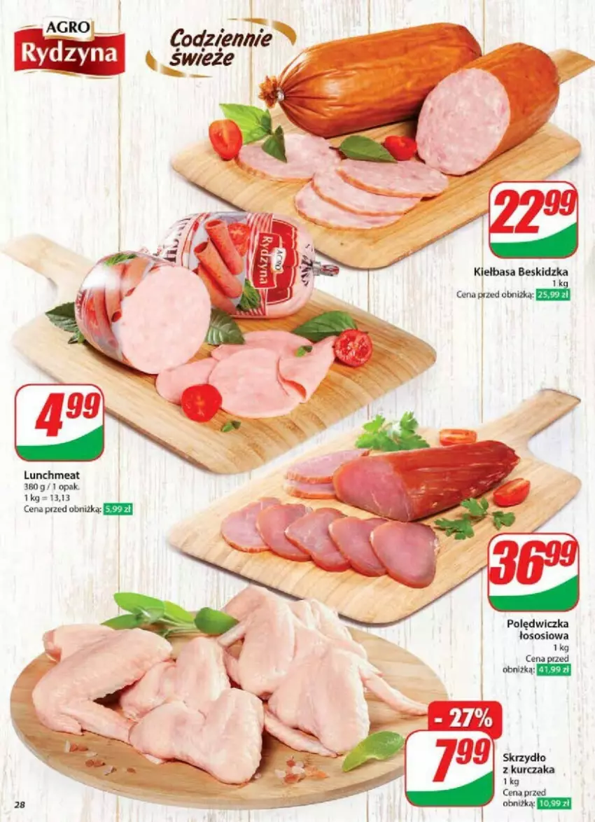 Gazetka promocyjna Dino - ważna 08.01 do 14.01.2025 - strona 21 - produkty: Kiełbasa, Kurczak, Sos