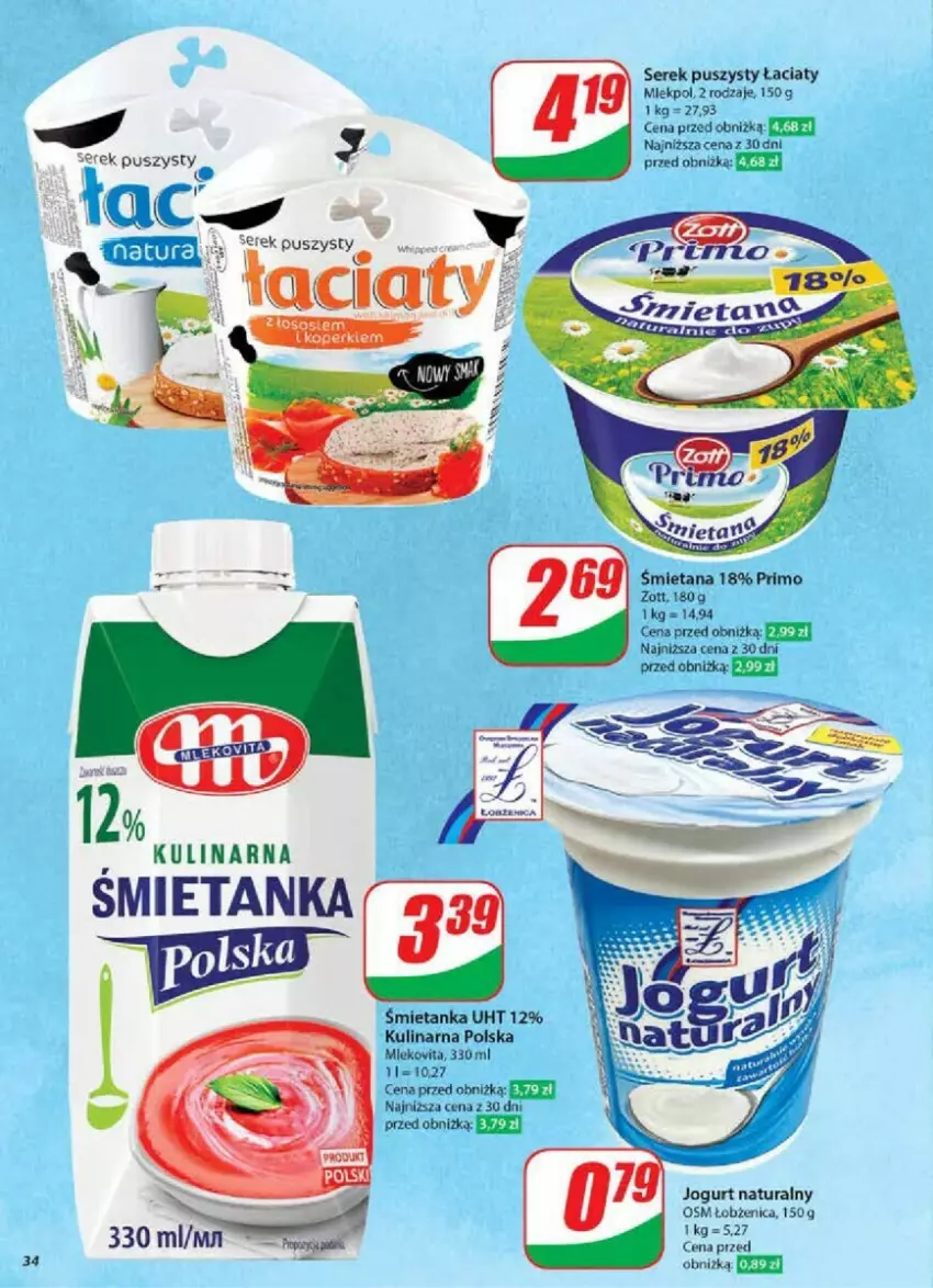 Gazetka promocyjna Dino - ważna 08.01 do 14.01.2025 - strona 28 - produkty: Gra, Jogurt, Jogurt naturalny, Mleko, Mlekovita, Ser, Serek, Serek puszysty, Zott