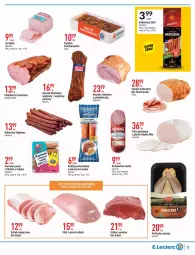 Gazetka promocyjna E Leclerc - Wszystkich świętych Znicze - Gazetka - ważna od 30.10 do 30.10.2021 - strona 15 - produkty: Kurczak, Polędwica, Perliczka, Sos, Sok, Sokołów, Parówki, Madej Wróbel, Pasztet, Filet z piersi indyka, Duda, Schab wieprzowy, Udziec wołowy, Boczek, Kabanos, Kiełbasa, Olewnik, HP