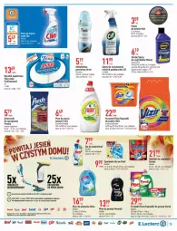 Gazetka promocyjna E Leclerc - Wszystkich świętych Znicze - Gazetka - ważna od 30.10 do 30.10.2021 - strona 19 - produkty: Płyn do prania, Odkurzacz, Gin, Cif, Spray do czyszczenia, Papier, Zawieszki, Bref, Tablet, Persil, Clin, Kosz, Kiwi, Vizir, Silan, Płyn do płukania, Ręcznik, Presto, Somat, Rolki, Odświeżacz powietrza, Foxy, Perwoll, Fairy, Płyn do mycia, Kapsułki do prania, Fa