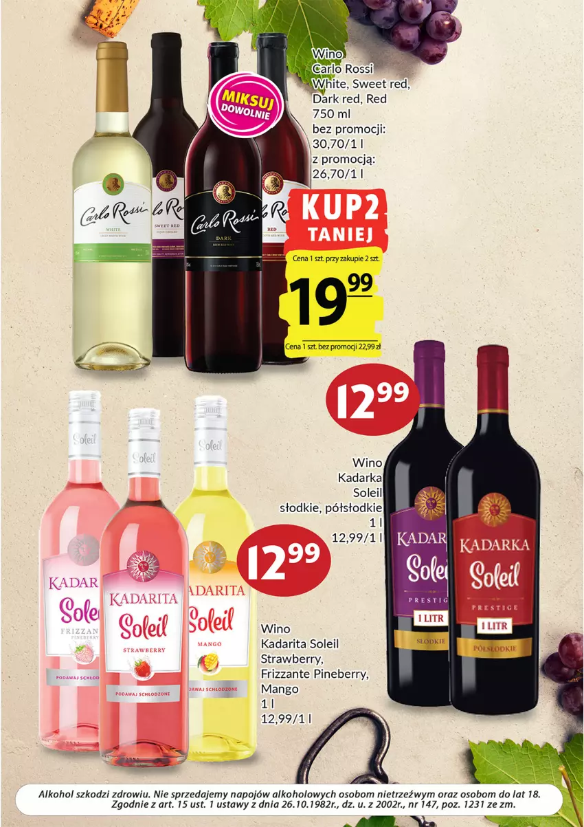 Gazetka promocyjna Prim Market - ważna 01.09 do 30.09.2022 - strona 5 - produkty: Mango, Wino