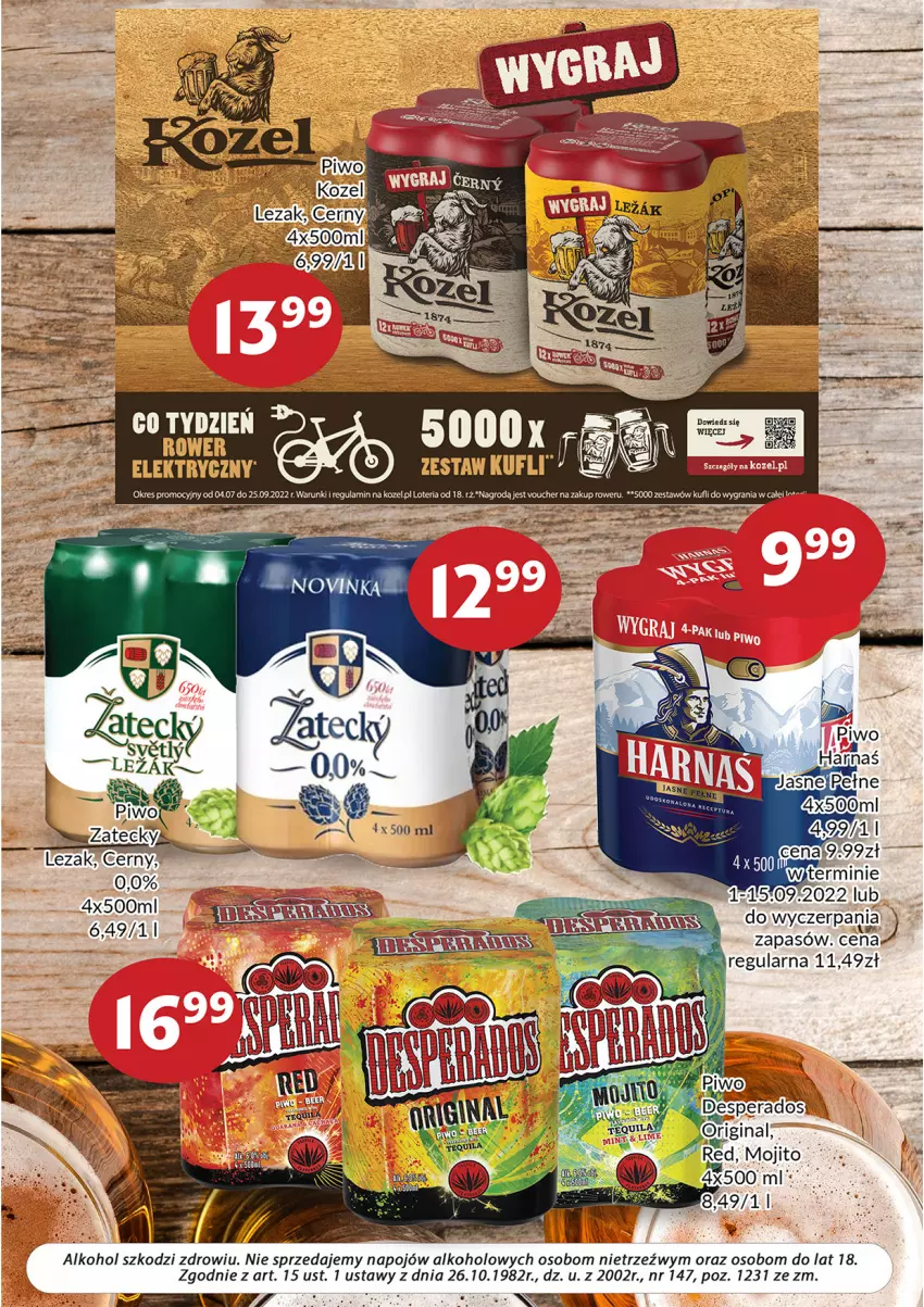 Gazetka promocyjna Prim Market - ważna 01.09 do 30.09.2022 - strona 7 - produkty: Gra, Kozel, Rower