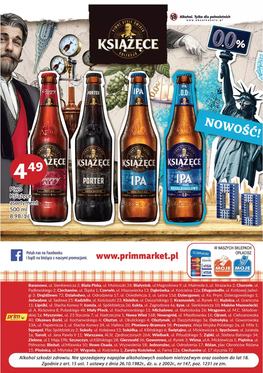 Gazetka promocyjna Prim Market - ważna 01.09 do 30.09.2022 - strona 8 - produkty: Fa, Książęce