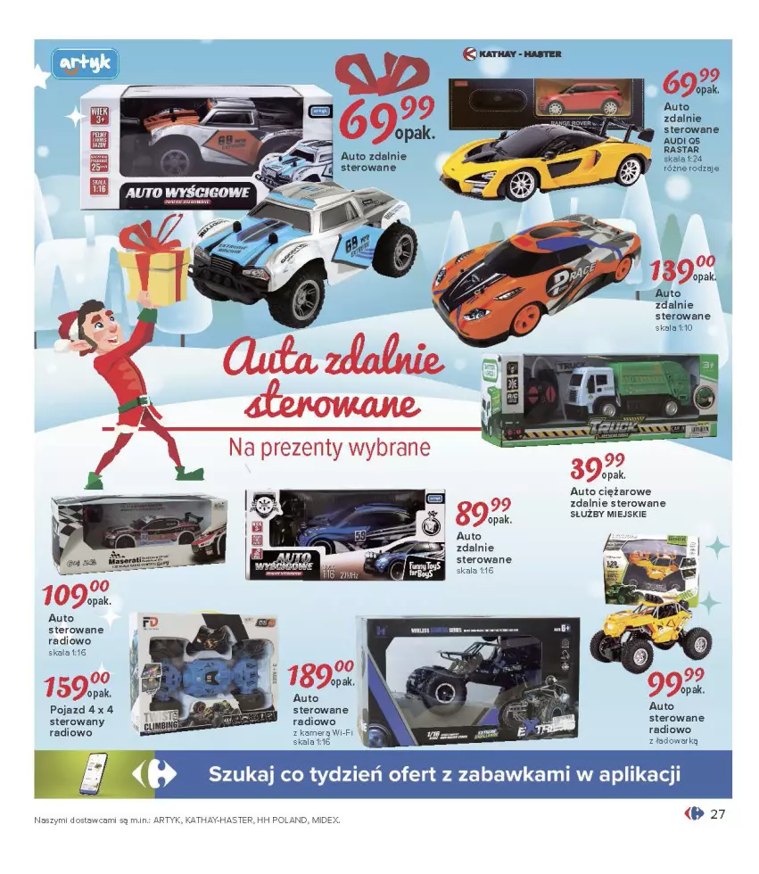 Gazetka promocyjna Carrefour - Gazetka Carrefour Zabawki - ważna 30.11 do 24.12.2021 - strona 27 - produkty: Pojazd, Zabawka