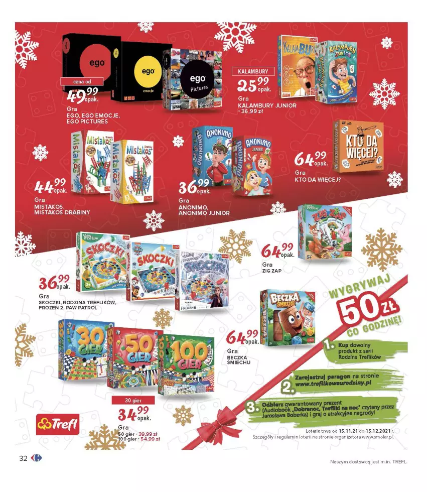 Gazetka promocyjna Carrefour - Gazetka Carrefour Zabawki - ważna 30.11 do 24.12.2021 - strona 32 - produkty: Frozen, Koc, Mola