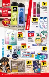 Gazetka promocyjna Topaz - Gazetka - Gazetka - ważna od 23.06 do 23.06.2021 - strona 16 - produkty: Mydło w płynie, Ser, Mus, Palmolive, Body, Aquafresh, Pasta do zębów, Adidas, Tampony, Felix, Mydło, Colgate, Nivea, LG