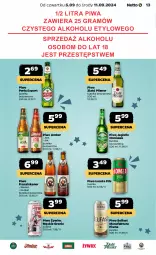 Gazetka promocyjna Netto - Netto Gazetka Food 36/24B - Gazetka - ważna od 11.09 do 11.09.2024 - strona 13 - produkty: Piwa, Piwo, Por, Gra, Perła, Skaner, Fa