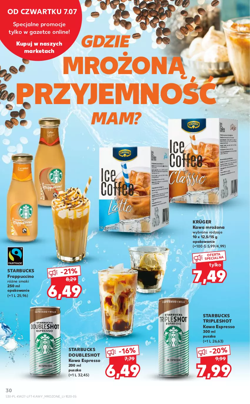 Gazetka promocyjna Kaufland - OFERTA TYGODNIA - ważna 07.07 do 13.07.2022 - strona 30 - produkty: Kawa