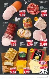 Gazetka promocyjna Kaufland - OFERTA TYGODNIA - Gazetka - ważna od 13.07 do 13.07.2022 - strona 15 - produkty: Polędwica, Cheddar, Sok, Ser, Kiełbasa szynkowa, Serdelki, Mlekovita, Duda, Szynka, Sokół, Kabanos, Szynka biała, Gala, Kiełbasa, Olewnik, Mleko