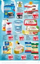 Gazetka promocyjna Kaufland - OFERTA TYGODNIA - Gazetka - ważna od 13.07 do 13.07.2022 - strona 21 - produkty: Ser topiony, Jogurt naturalny, Top, Ser, Jogurt, Optima Cardio, Optima, Margaryna, Bakoma, Hochland, Mleko zagęszczone, Ser pleśniowy, Mleczna kanapka, Kinder, Mleko