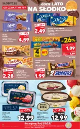 Gazetka promocyjna Kaufland - OFERTA TYGODNIA - Gazetka - ważna od 13.07 do 13.07.2022 - strona 28 - produkty: Ciastka, Bounty, Snickers, Wafle, Lody, Grześki, Mars, Delicje, Baton, Gala, Olej, Biszkopty, Milka, Fa