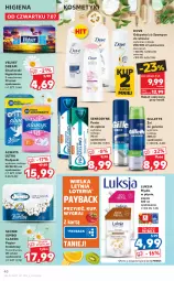 Gazetka promocyjna Kaufland - OFERTA TYGODNIA - Gazetka - ważna od 13.07 do 13.07.2022 - strona 40 - produkty: Mydło w płynie, Gra, Papier, Pasta do zębów, Papier toaletowy, Velvet, Dove, Chusteczki, Always, Szampon, Podpaski, Gillette, Odżywka, Mydło, Sensodyne, Luksja, Always Ultra