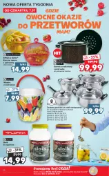 Gazetka promocyjna Kaufland - OFERTA TYGODNIA - Gazetka - ważna od 13.07 do 13.07.2022 - strona 44 - produkty: Garnek, Kosz, Wiadro, Owoce, Olej, Rondel