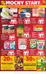 Gazetka promocyjna Kaufland - OFERTA TYGODNIA - Gazetka - ważna od 13.07 do 13.07.2022 - strona 56 - produkty: Kurczak, Krakus, Sok, Ser, Gin, Papier, Cukier, Kawa ziarnista, Zawieszki, Sokołów, Bref, Parówki, Parówki z szynki, Persil, Kawa, Mlekovita, Wawel, Ręcznik, Cukierki, Jacobs, Kapsułki do prania, Waga, Grunt, Nestlé, Mleko